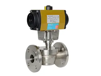 PETER MEYER Top Entry Kugelsegment-Hahn Typ TEK mit AP TEK_AP